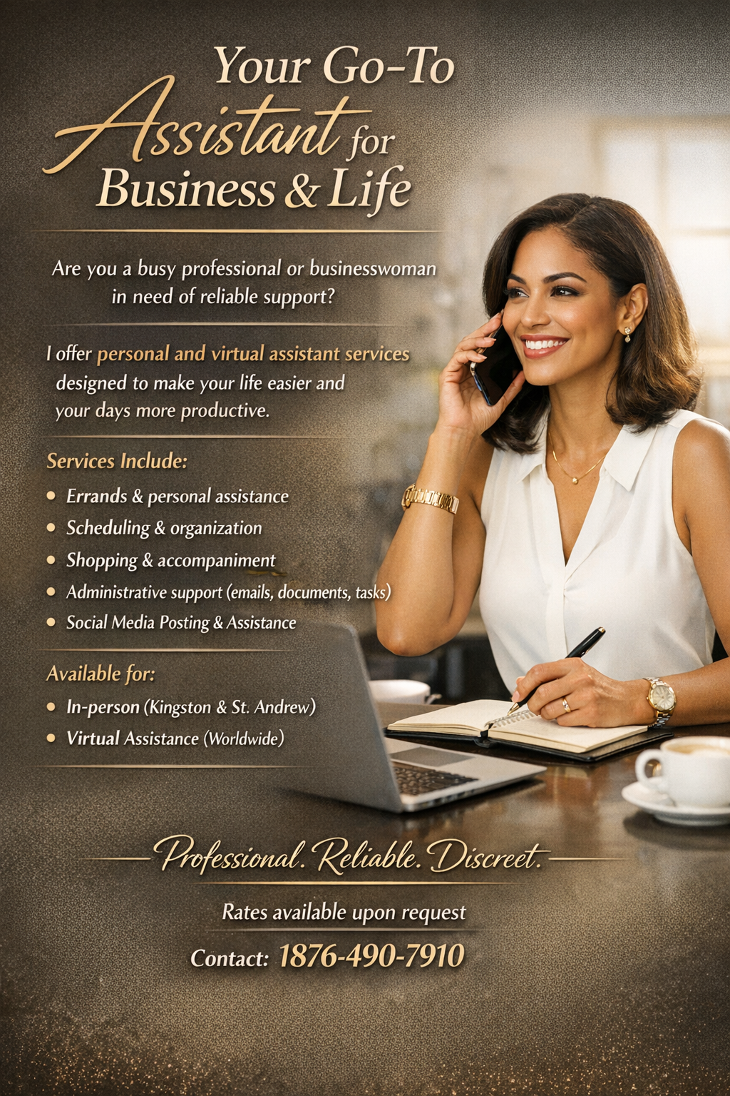 Discreet, Reliable Assistant Services for Busy Professionals