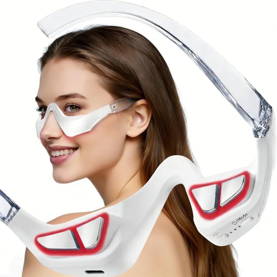 Under Eye Red Light Therapy Glasses