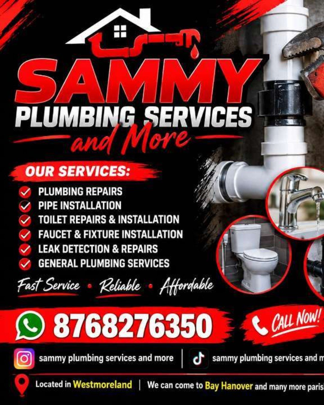 Sammy plumbing services and more